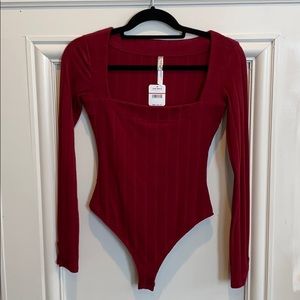NWT! Free People thing bodysuit
